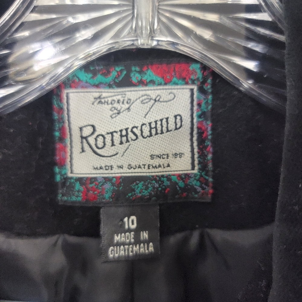 VTG Rothschild Princess Empire Peacoat Size 10 - Picture 2 of 7